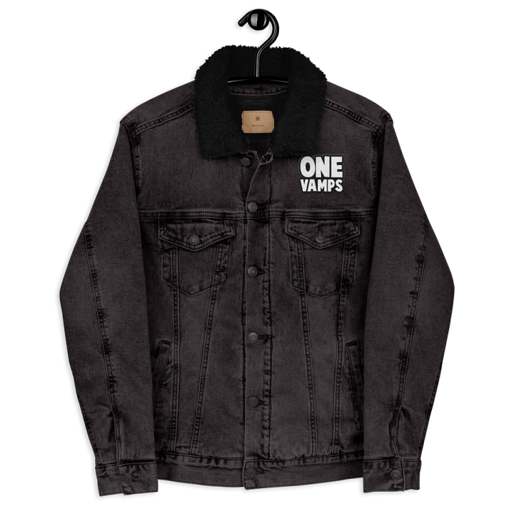 Jacket OneVamps white black letters product image (1)