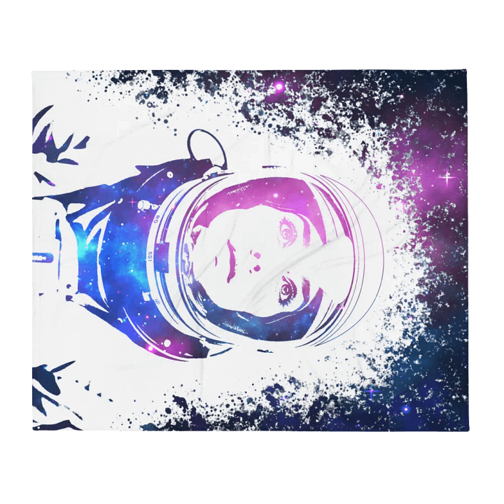 Cosmic Explorer Throw Blanket product image (1)