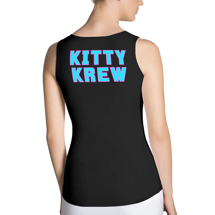 Kitty Krew Ladies 1 Plate Tank Top [black] product image (2)