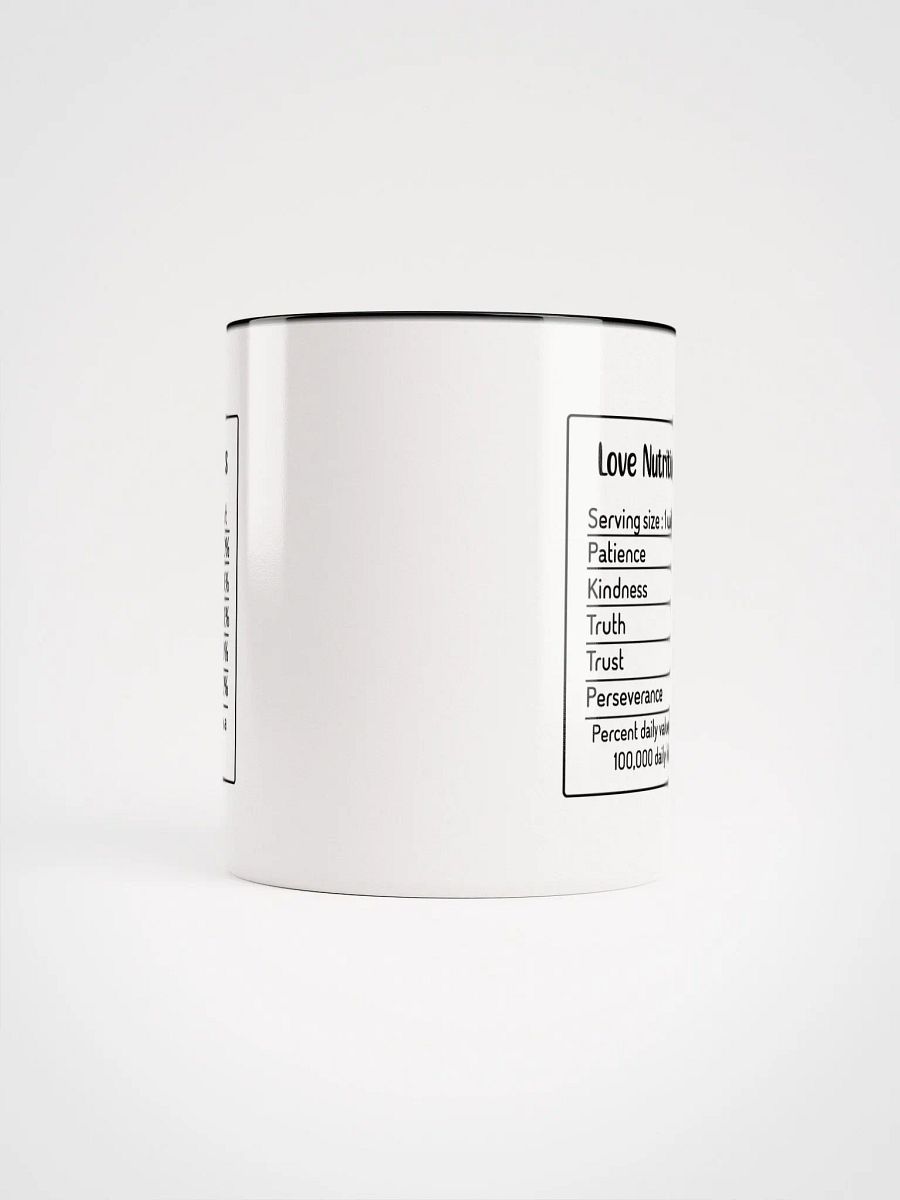 Love Nutrition Facts Mug product image (4)