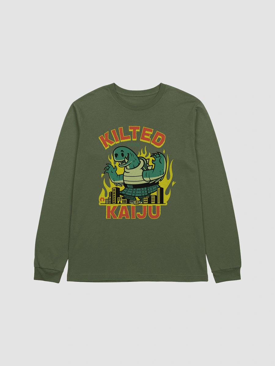 Kilted Kaiju long-sleeve shirt product image (1)