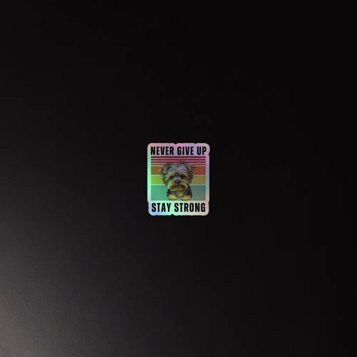 Floppy Paws Holographic Sticker Set product image (4)
