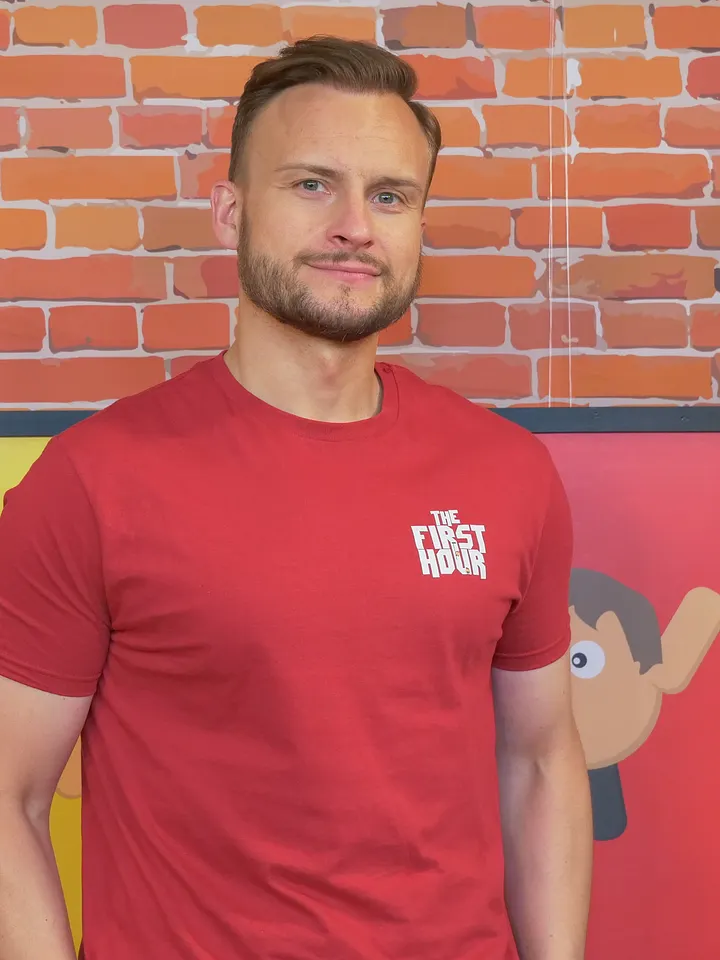 The First Hour T-Shirt (Printed Logo) product image (2)