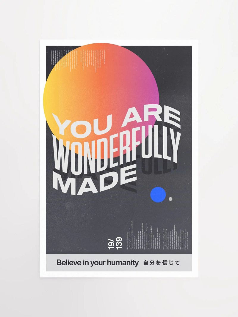 Wonderfully Made — Poster Art