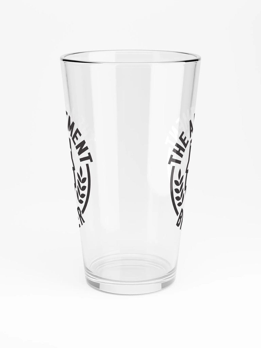 Main Logo Pint Glass (Black) product image (3)