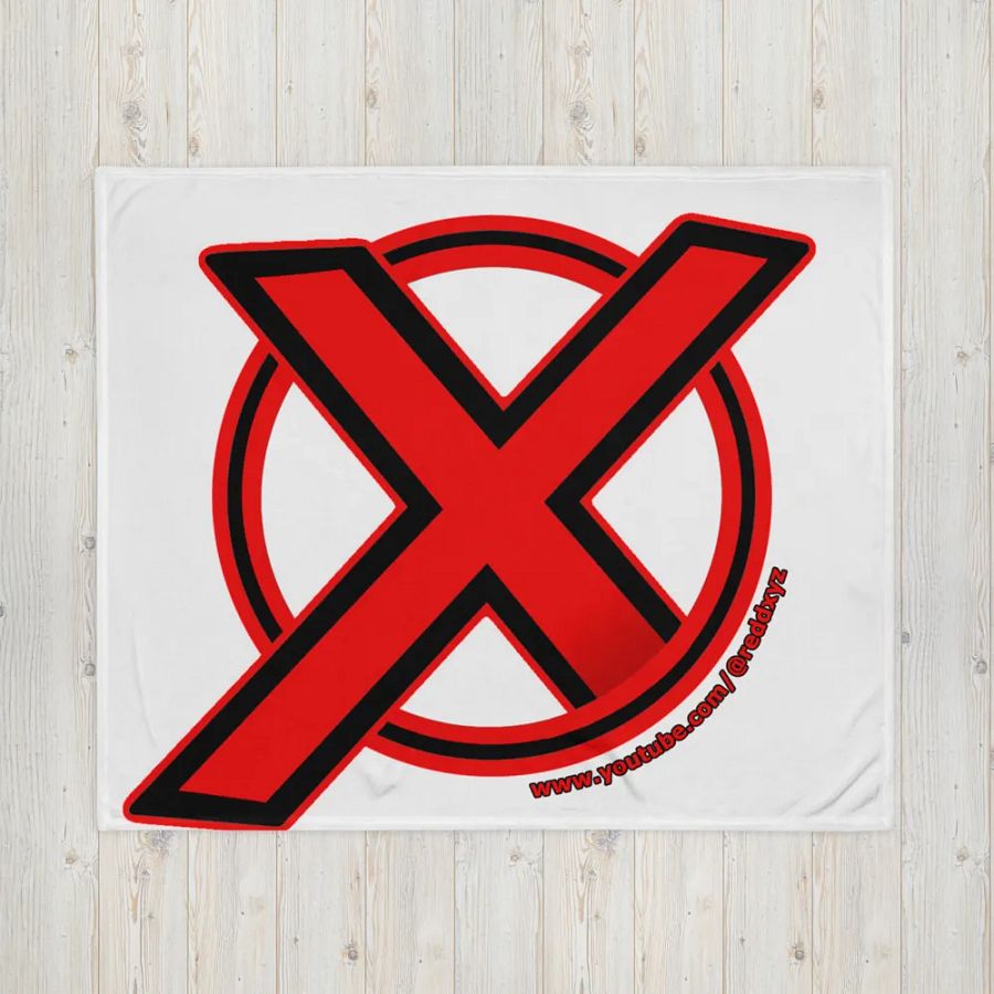ReddX Logo Throw Blanket product image (16)