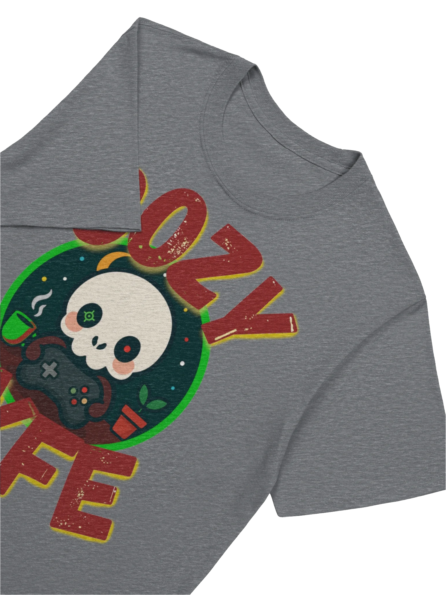 Cozy Gaming Skull T-Shirt product image (28)