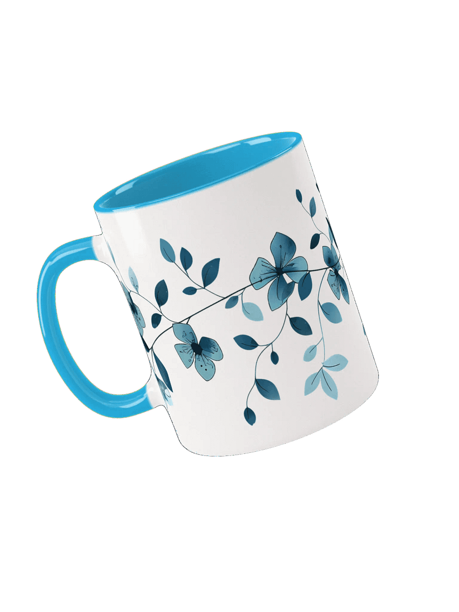Blooming Blue Ceramic Mug product image (9)