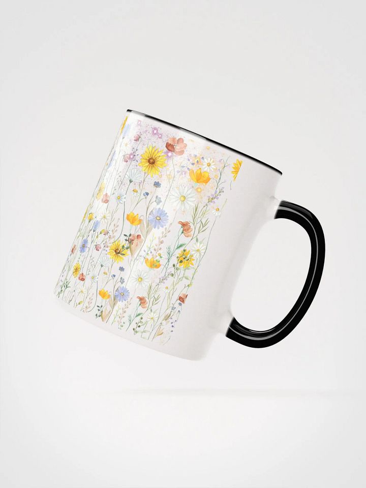 Vibrant Blossoms Ceramic Mug product image (4)
