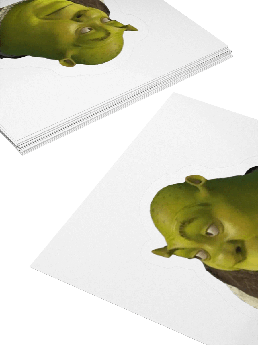 Shrek Kiss Cut Stickers product image (10)