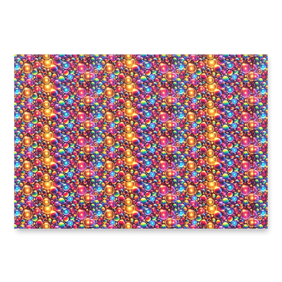 Colorful Circles Wrapping Paper Set product image (2)