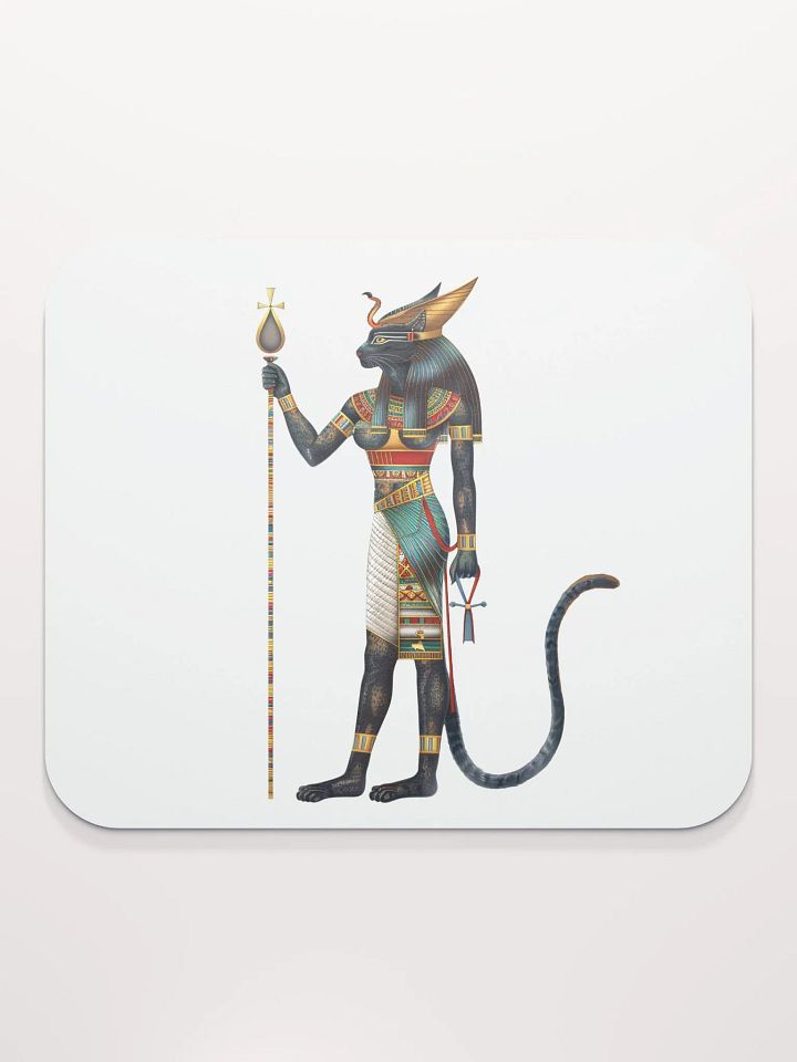 Bastet - The Egyptian Cat Goddess Mouse Pad product image (2)