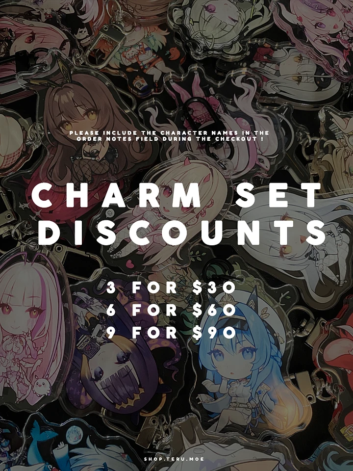 【SET DISCOUNT】 ASSORTED CHARMS product image (1)