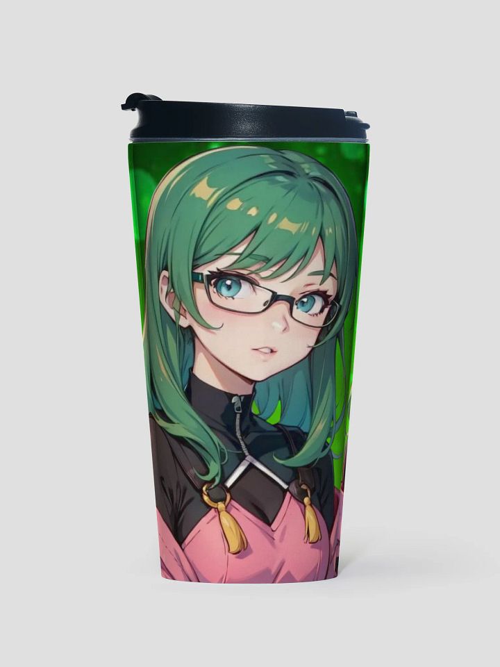 (Green WAIFU) K Stainless Steel Travel Mug product image (1)