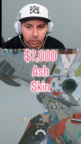 $7,000 Ash R4C Skin.
.
.
.
.
.
.
.

#rainbowsixsiege #r6 #r6s #r6siege #r6clips #r6proleague #rainbowsixcommunity #r6smemes #...