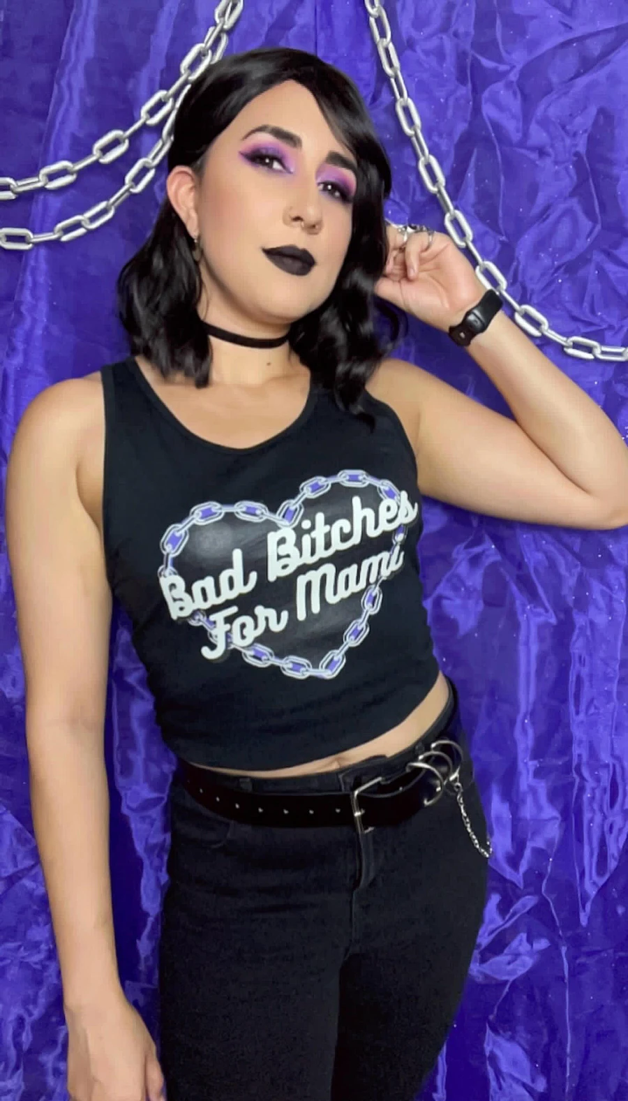 Bad Bitches For Mami Tank Top product image (12)