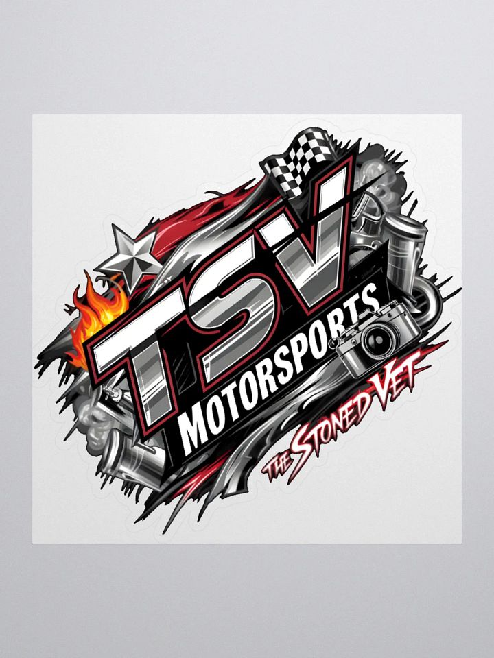 TSV Motorsports Kiss Cut Stickers product image (2)