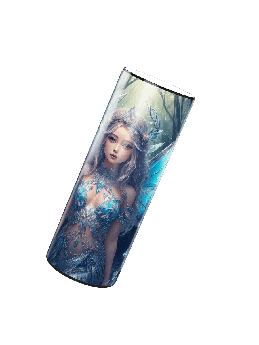 Crystal Night Fairy 20 oz Skinny Stainless Steel Tumbler - v2 product image (3)
