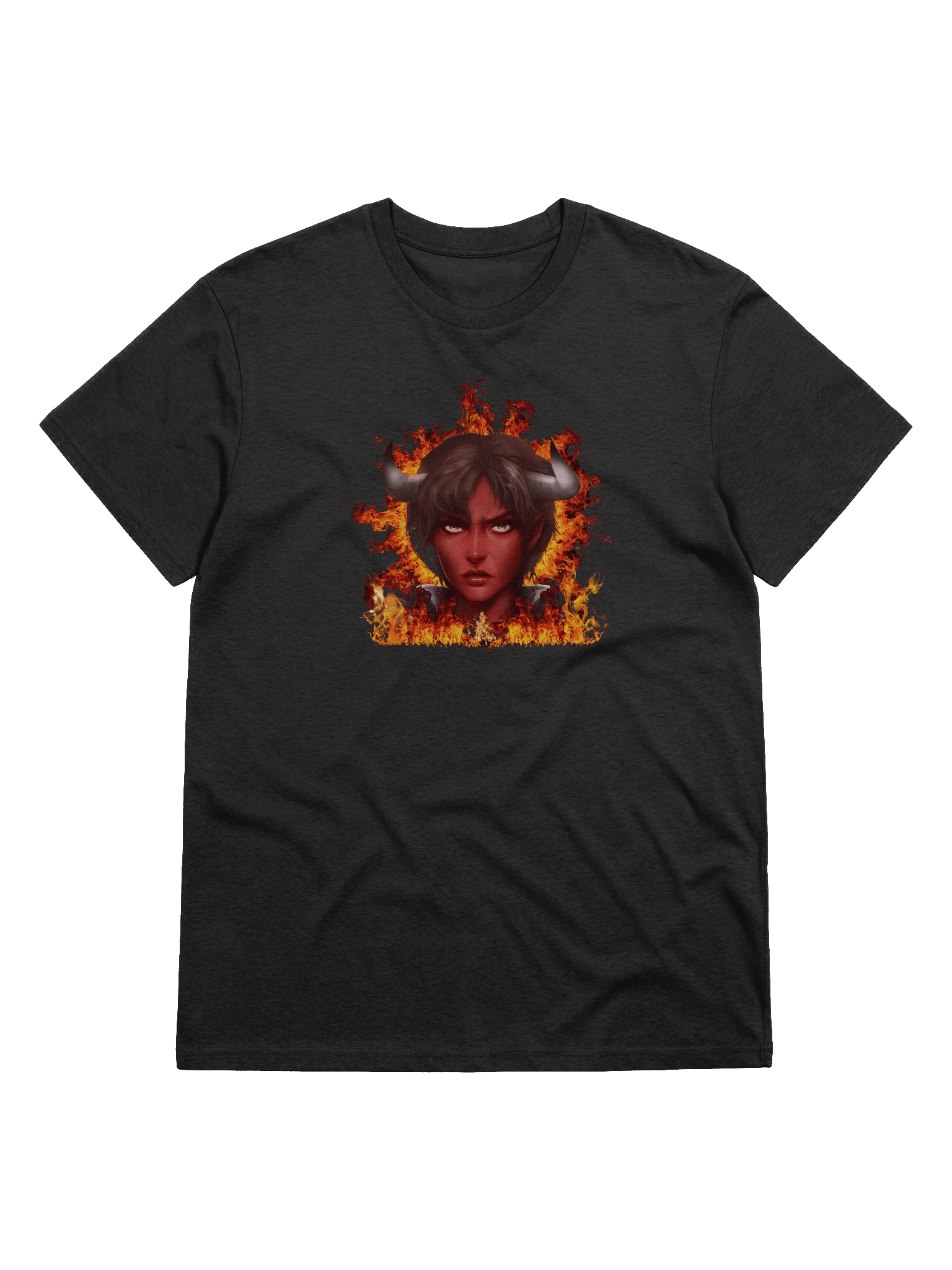 Black Regular Fit T-Shirt Dawn of Silence: Khirey product image (1)