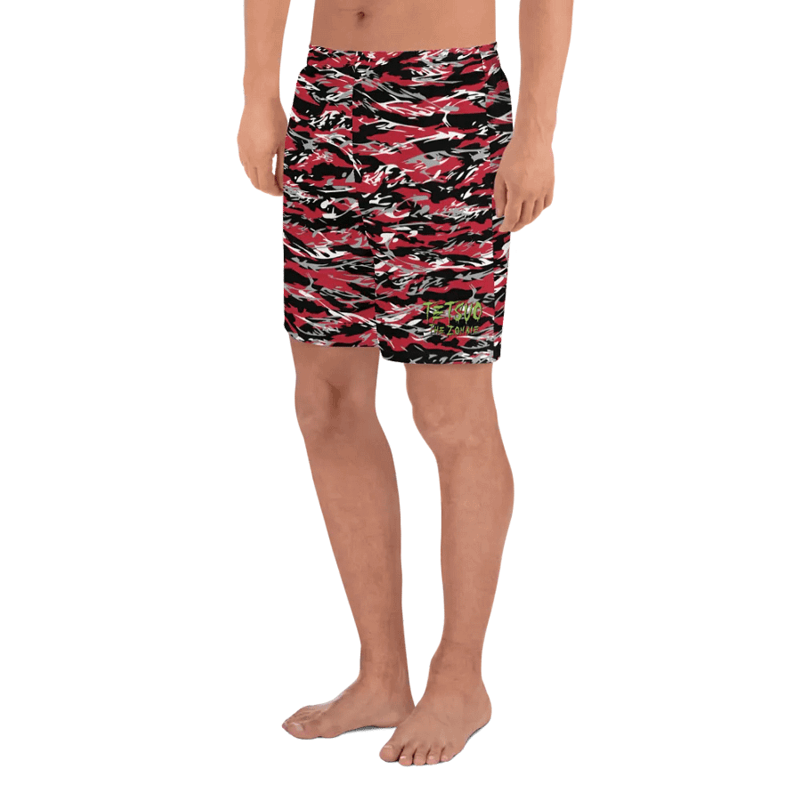 Blood Camo Athletic Shorts product image (5)