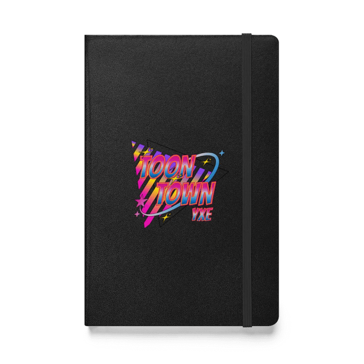 Toon Town Yxe Triangle Whimsical Hardcover Notebook product image (1)