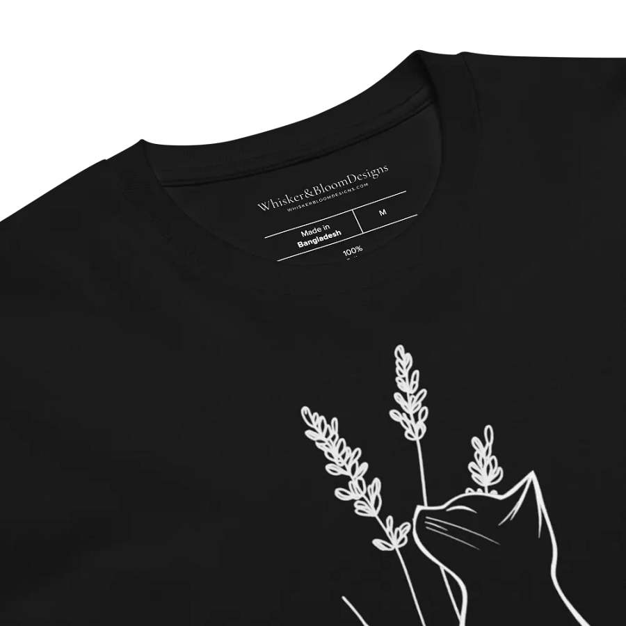 Lavender Cat Supreme Comfort Classic T-Shirt product image (6)