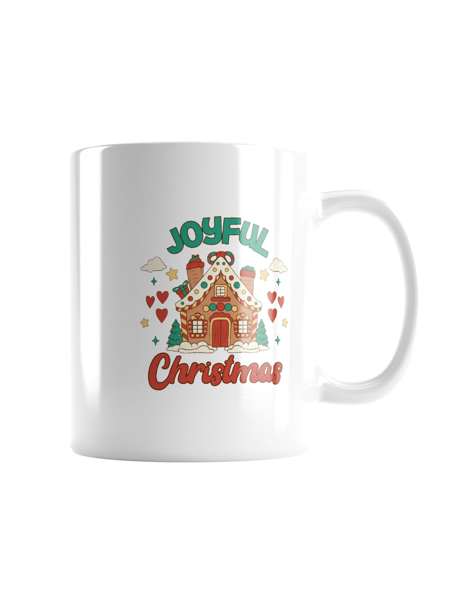Festive Joyful Christmas Coffee Mug for Holiday Cheer product image (4)