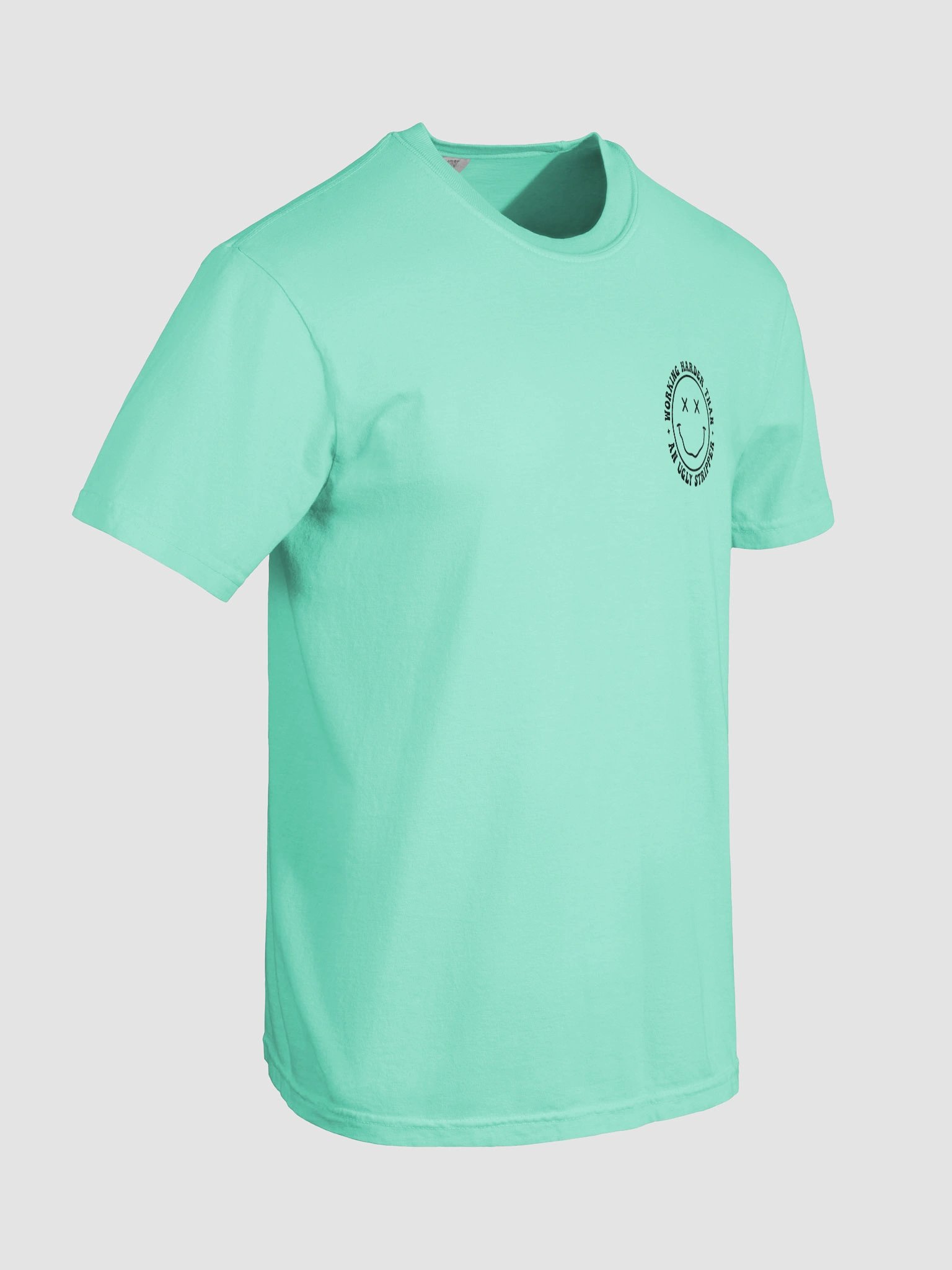 Working Harder Than an ugly Stripper: Heavyweight T-Shirt product image (104)