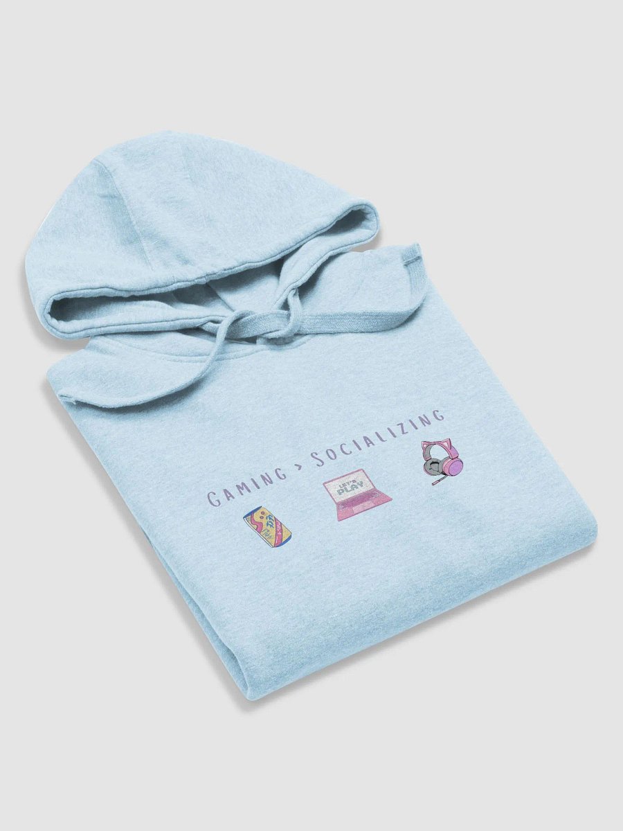🎮 Gaming > Socializing | Introvert Gamer Hoodie 💖 product image (5)