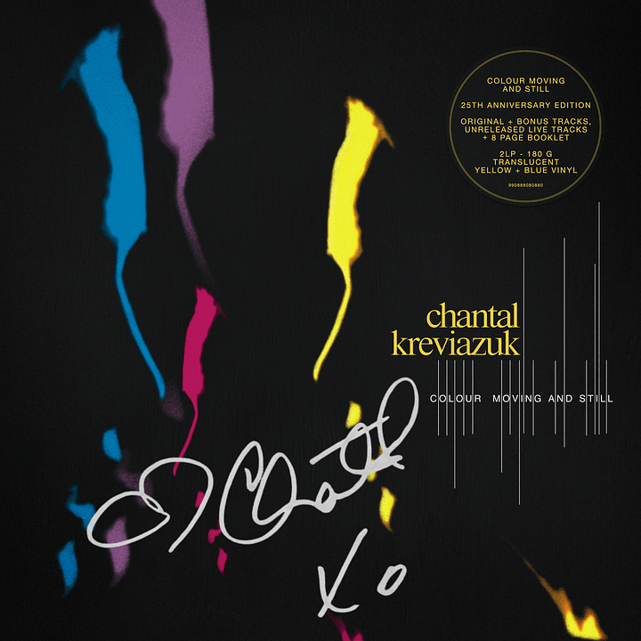 AUTOGRAPHED COLOUR MOVING AND STILL DELUXE EDITION DOUBLE LP product image (2)