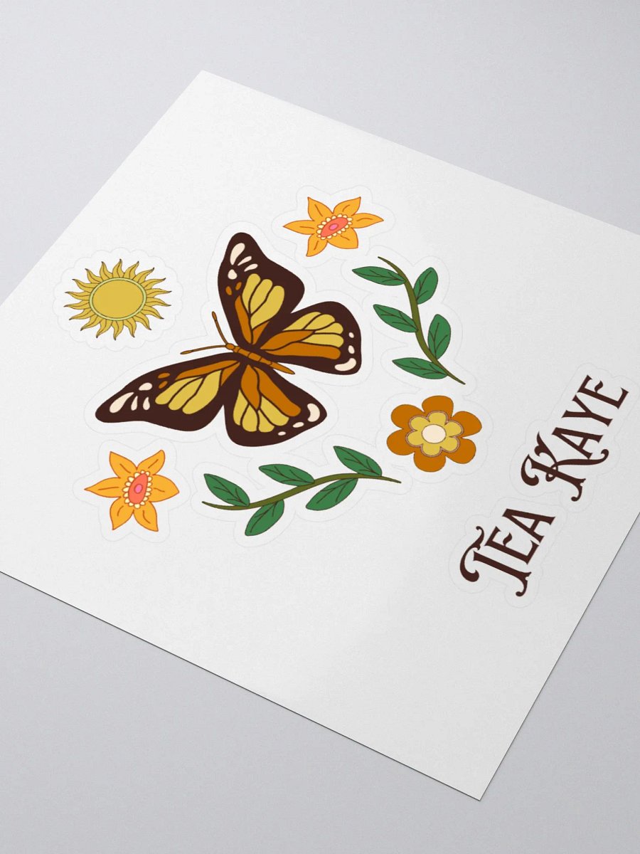 Butterfly Bliss Kiss Cut Stickers product image (7)