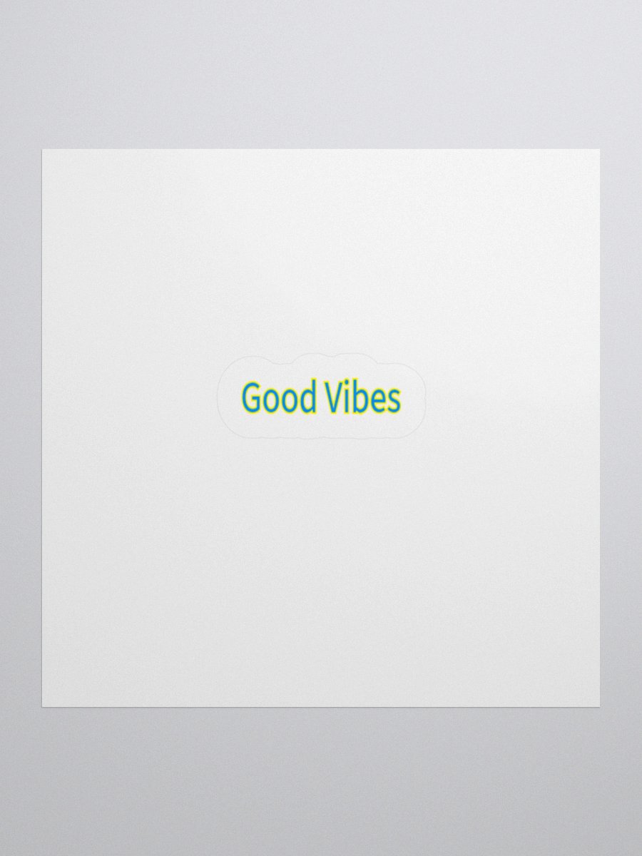 Good Vibes Sticker. product image (1)