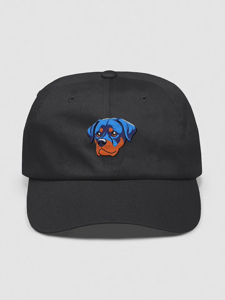 Cute Rottweiler Dog Face Illustration Dad Hat product image (4)