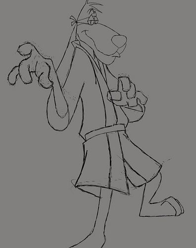 2 out of 6 fanart characters wip