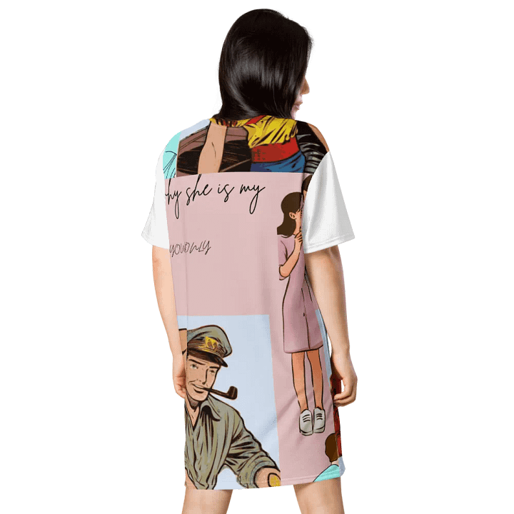 Vintage Comic All-Over Print Dress product image (2)