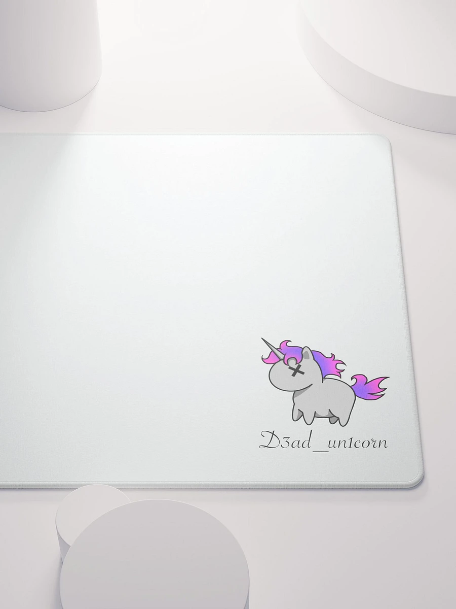 Unicorn logo Gaming Mouse Pad product image (5)