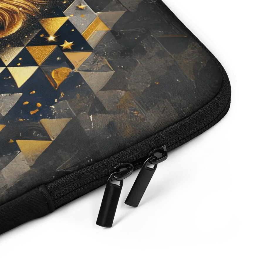 Golden Lion Laptop Sleeve product image (4)