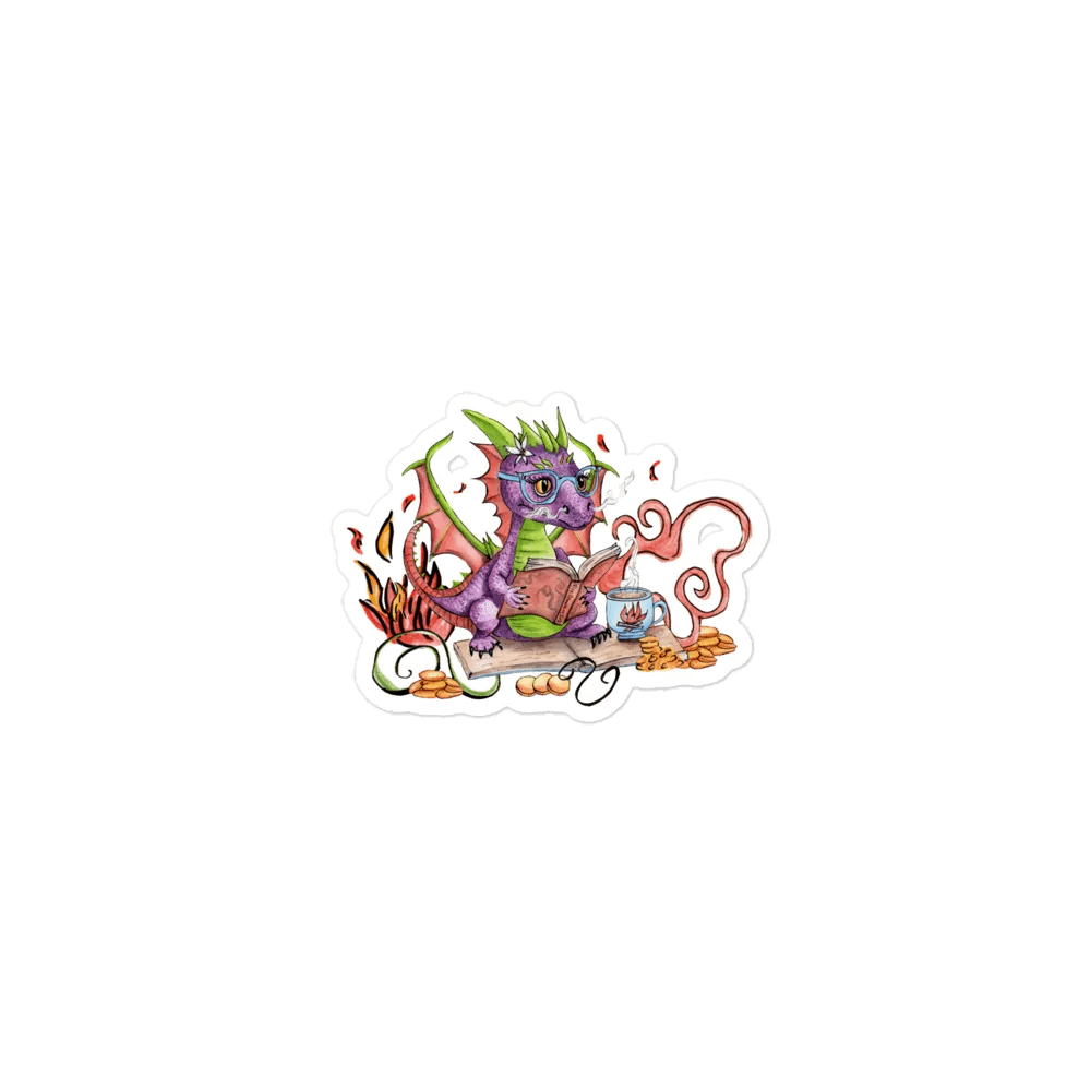 Learning to Breathe Fire Magnet 4x4 product image (1)