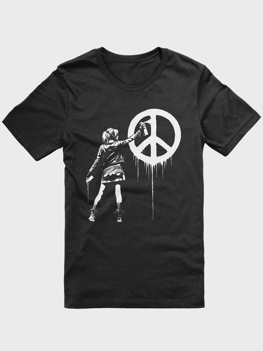 Peace Sign Graffiti Banksy Style Street Art Unisex T-Shirt product image (2)
