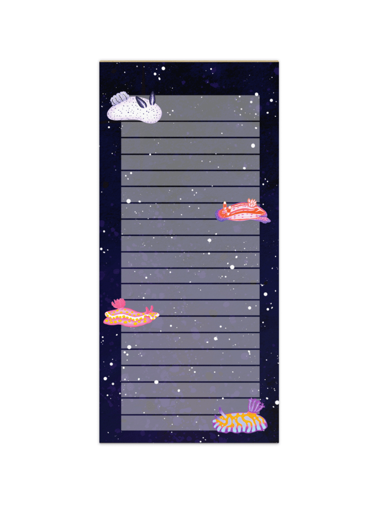 Sea Slugs: Set 1 - Notepad product image (2)