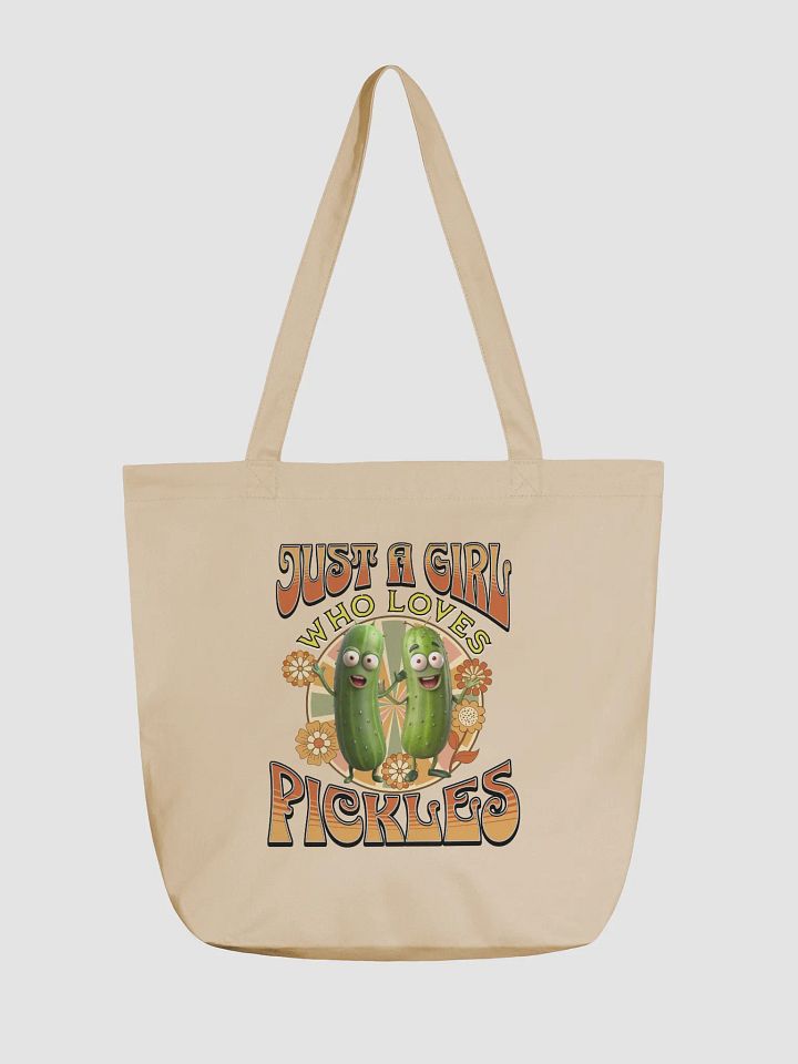 Just A Girl Who Loves Pickles Passion Eco Tote product image (5)