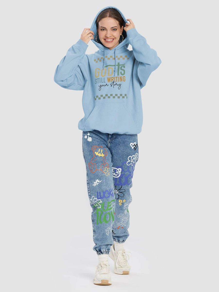 God is Still Writing My Story Gildan Classic Hoodie product image (4)