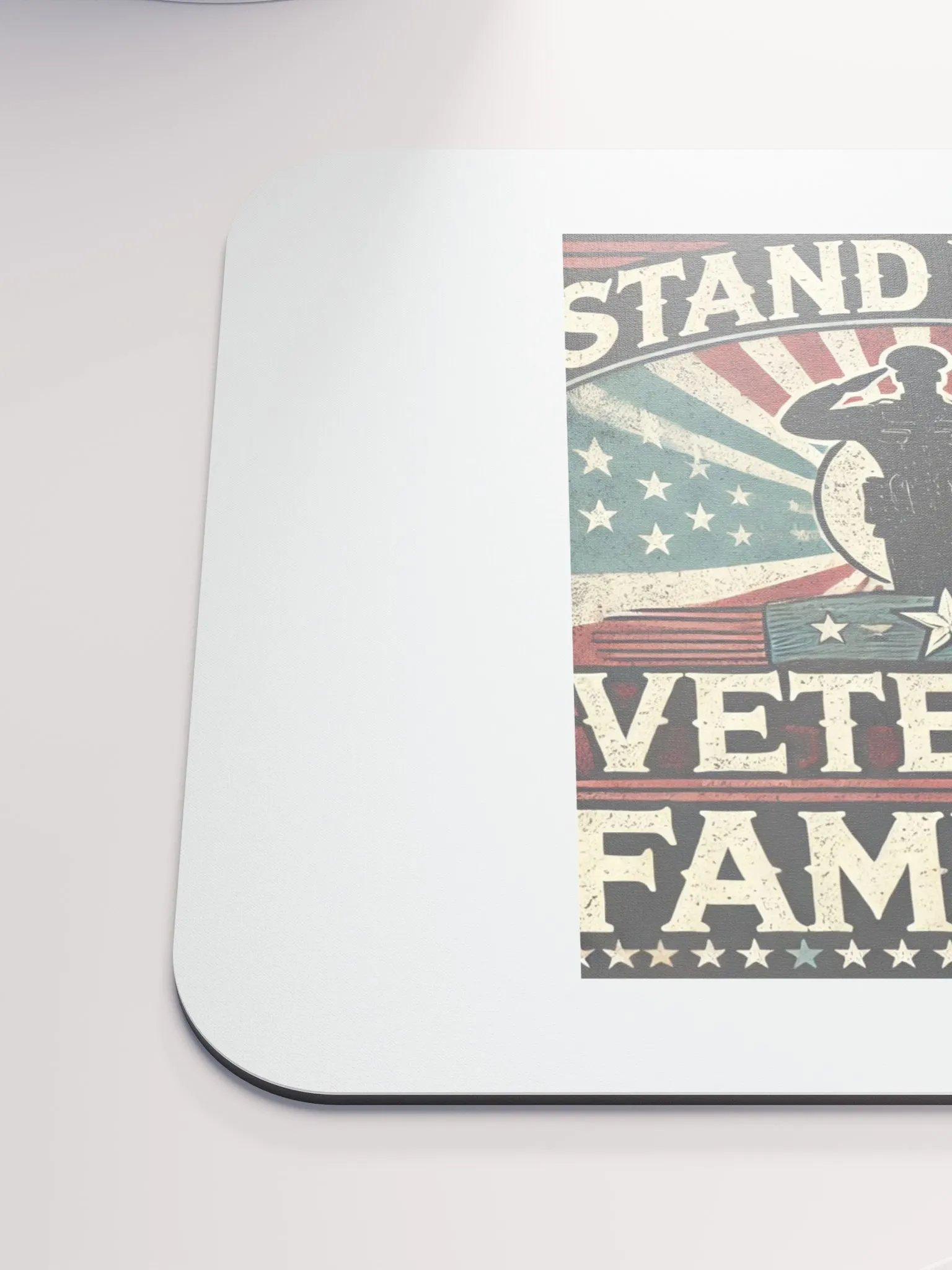 Veteran Salute Mouse Pad product image (6)