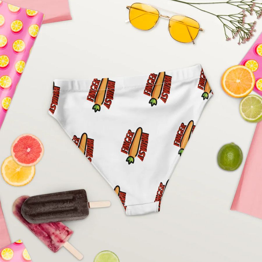 Finger Whimsy - Bikini Bottom - patterned midscale graphic product image (4)