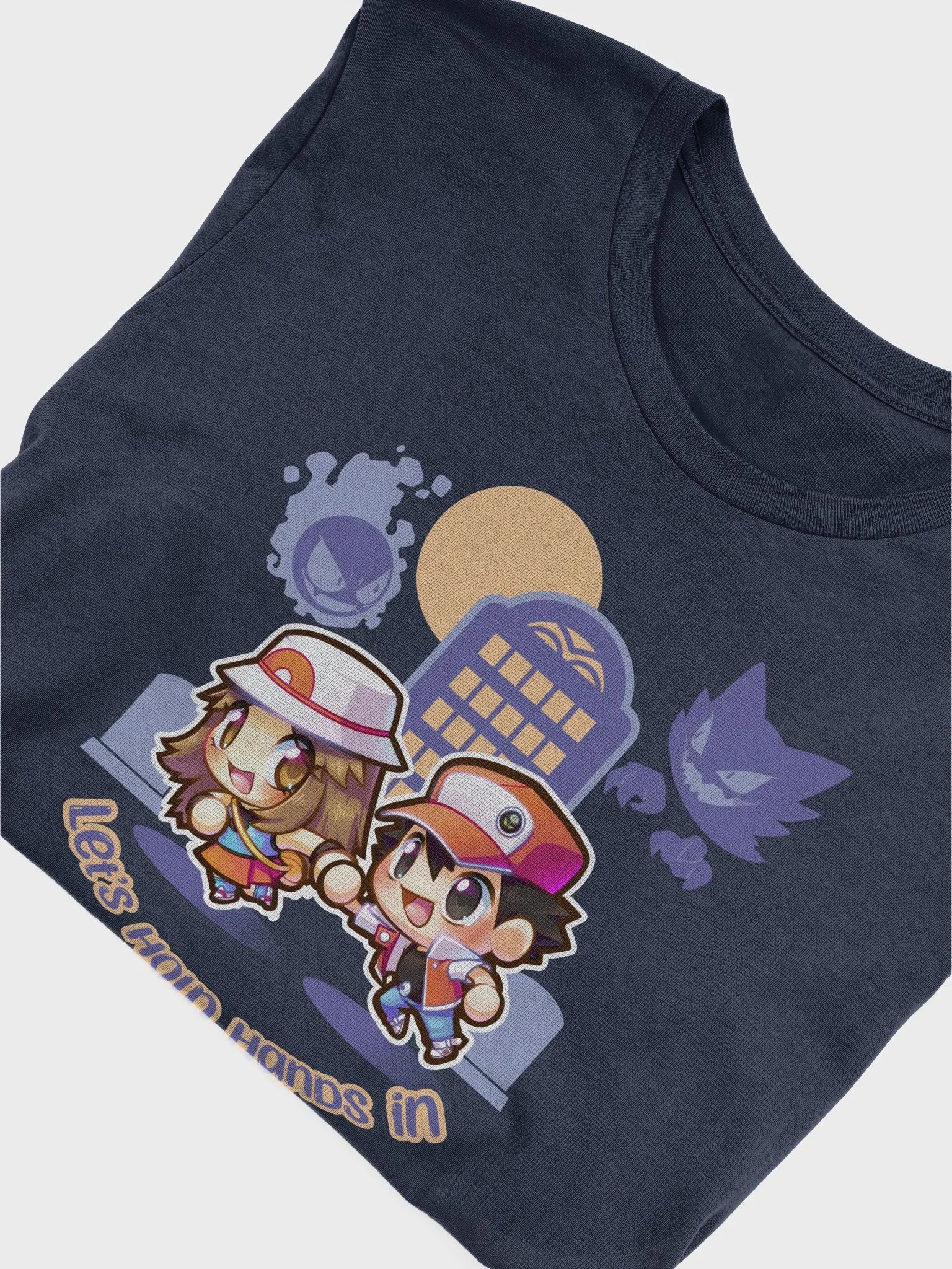 Let's Hold Hands in K Girl and Boy - Tshirt product image (4)