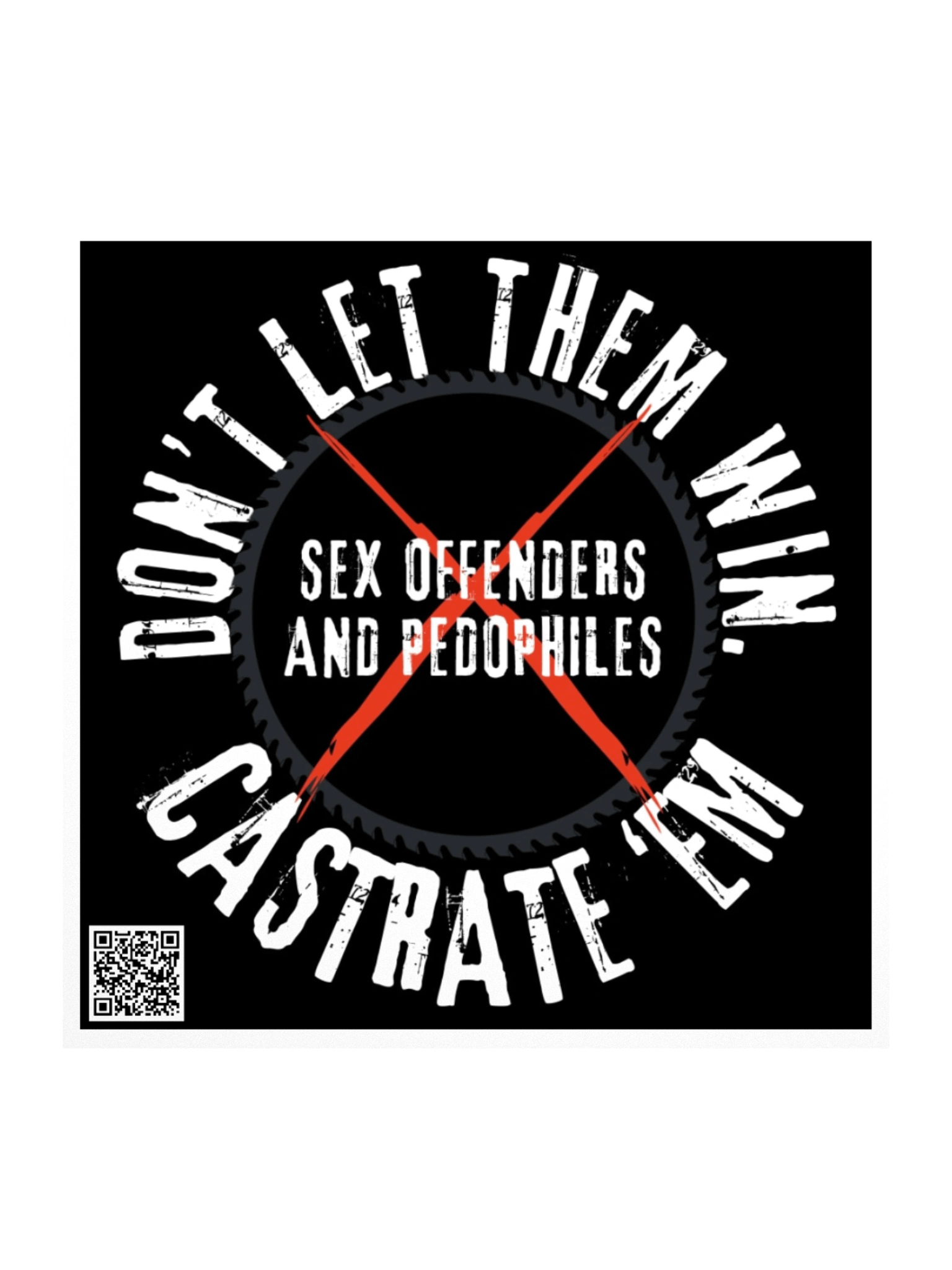 Don't Let Them Win Sticker product image (1)