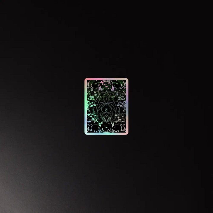 Aromantic Pride Flag Sticker (Flourish Variation) product image (2)