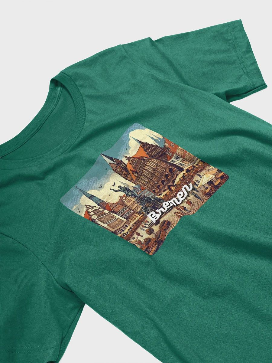 Bella+Canvas Supersoft T-Shirt | AI Design Bremen city product image (4)