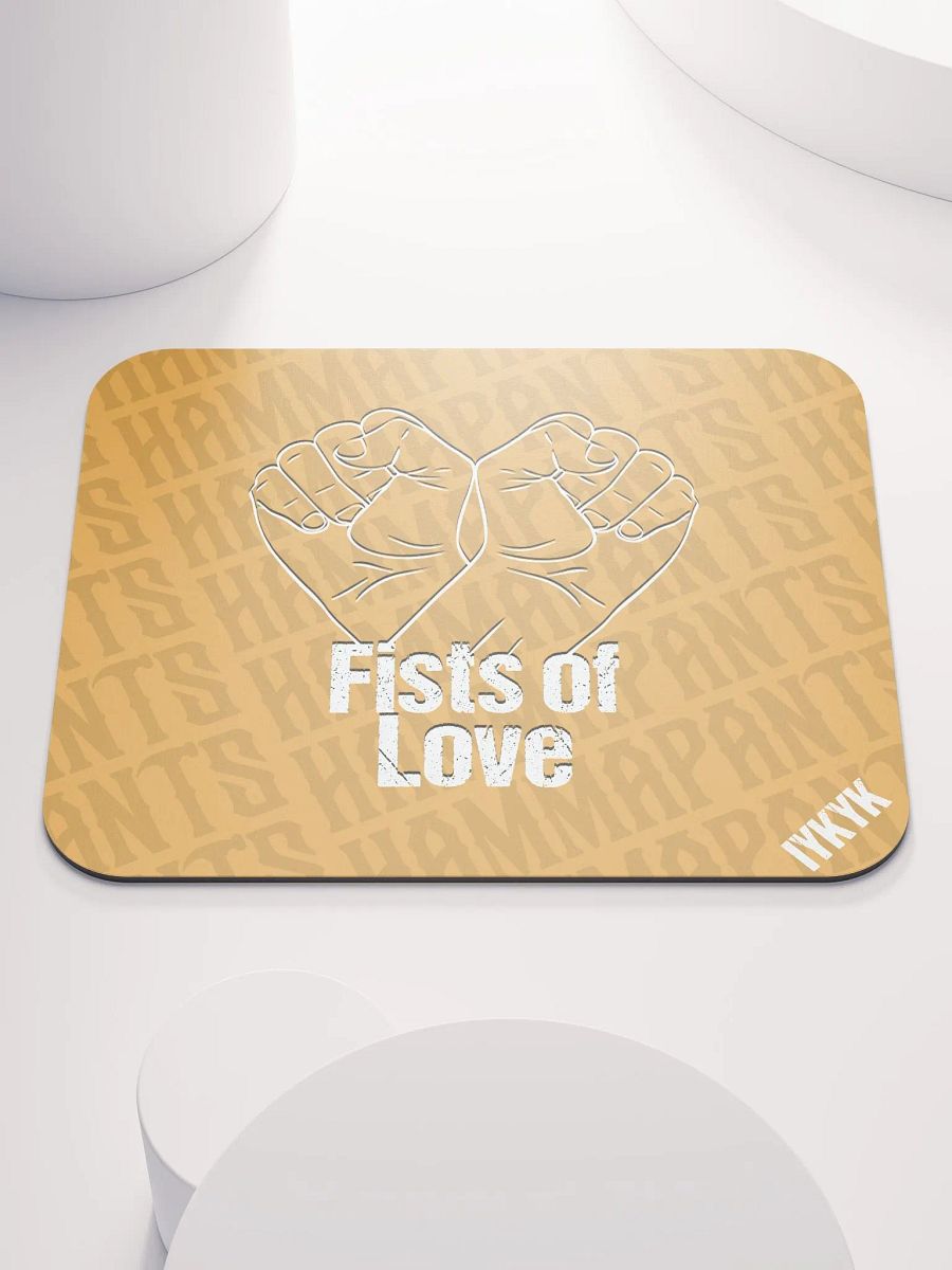 IYKYK - Fists Of Love Mouse Pad product image (1)