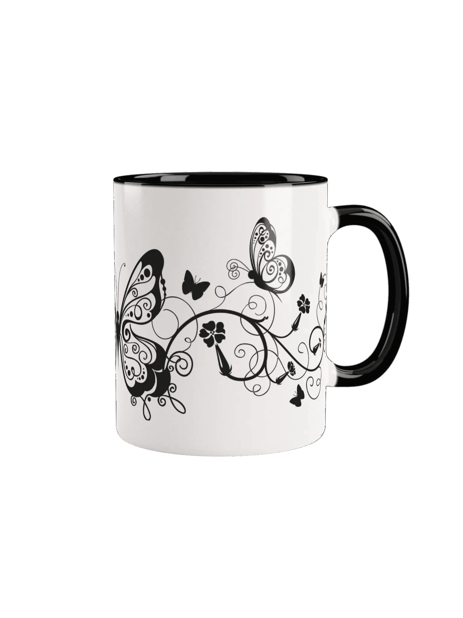 Chromatic Butterfly Bliss Ceramic Mug product image (2)